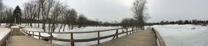 Panoramic from the Old North Bridge, Concord MA