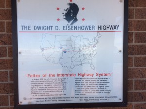 Interesting information on the interstate system - while I was aware this was something that Eisenhower pushed through, I thought it was more influenced by the Germany Autobahns and the need for ad-hoc runways in case of Soviet atom bombs - but apparently, he had been thinking along these lines for a long time...