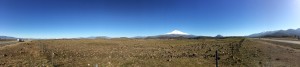 A Pano from the shoulder of Highway 5 of Mt. Shasta